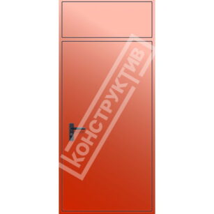 Противопожарная дверь с фрамугой EIS15,30,45,60