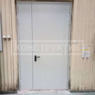 Дверь глухая двупольная EI60. г. Колпино Ижорский завод